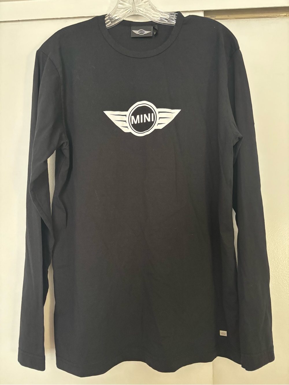 Mini Cooper Women’s Long Sleeve Logo Tee - Black, NWOT